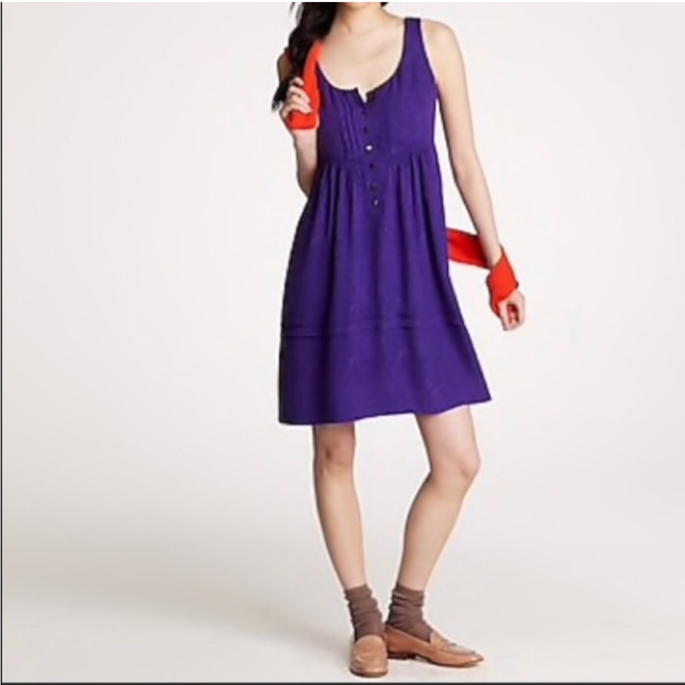 Jcrew Silk Patsy Dress with Pockets